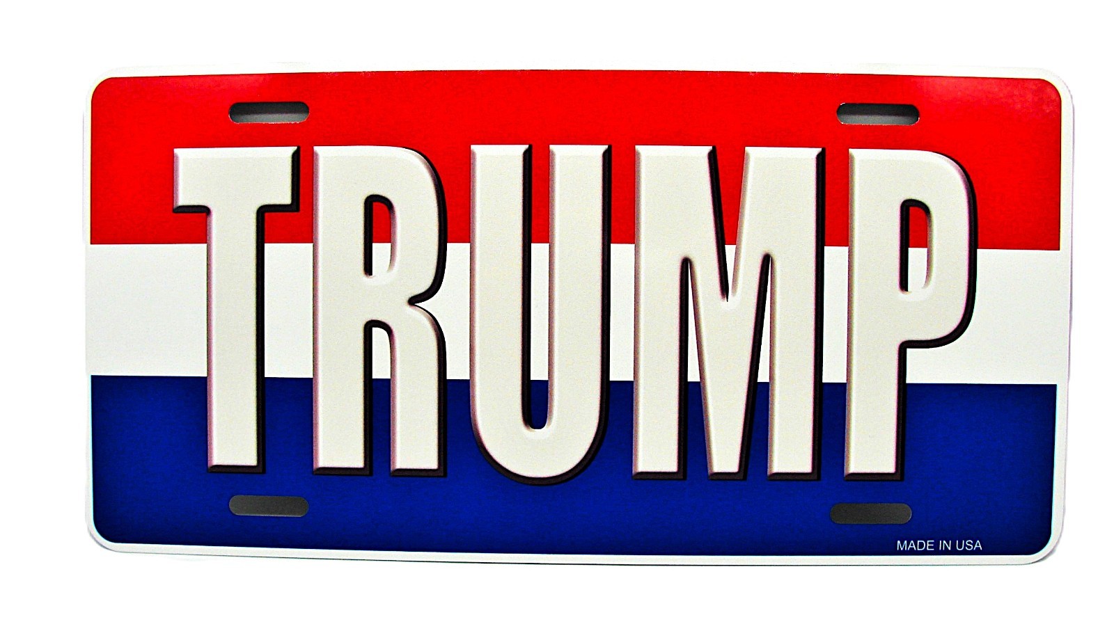 MAGA TRUMP KEEP AMERICA GREAT METAL CAR NOVELTY LICENSE PLATE AUTO TAG