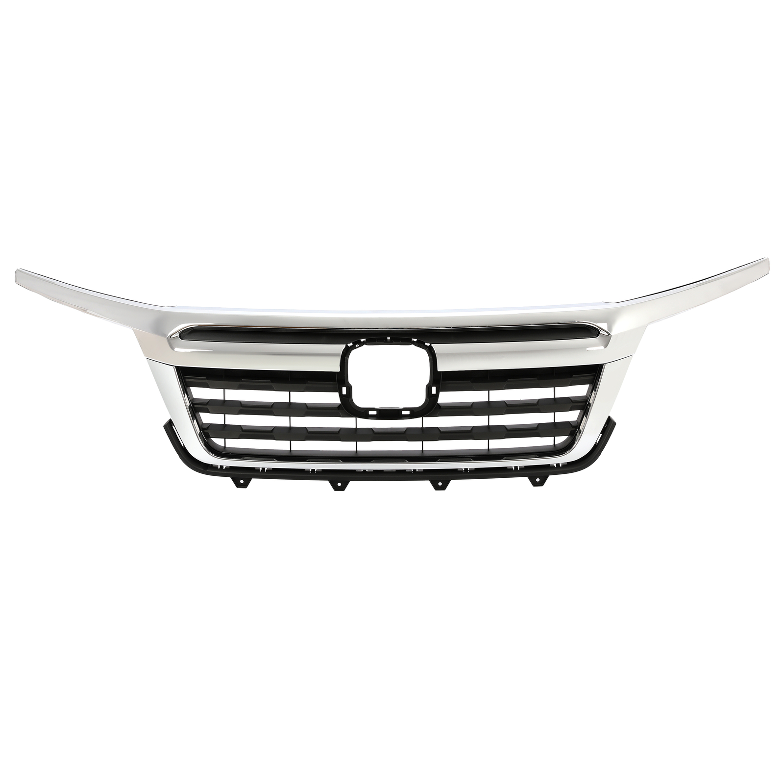 Chrome Front Upper Grille Assembly For Honda Ridgeline 2017-2020 #HO1210153