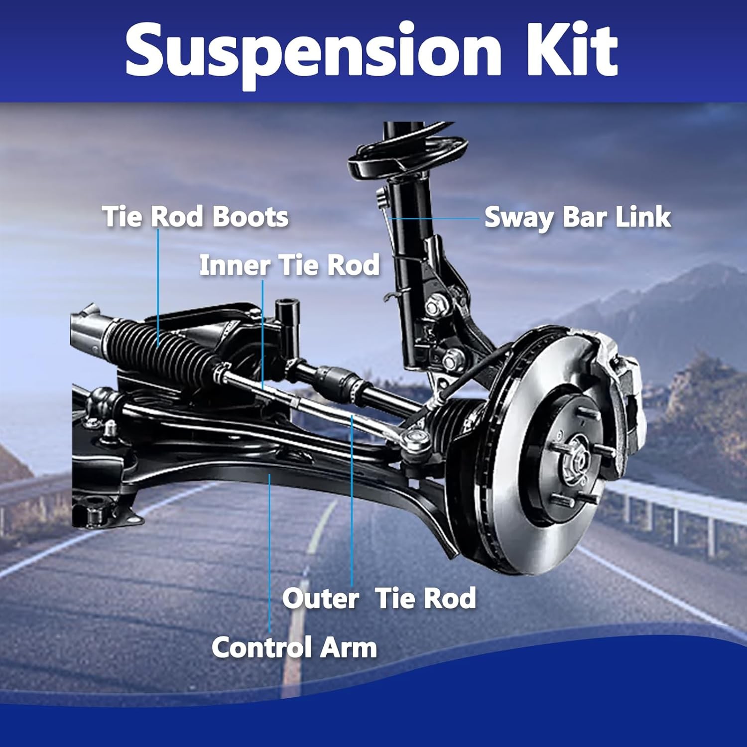 Steering Rack Pinion Boot Kit Inner Tie Rod Bellow Customized For Dodge Vehicles