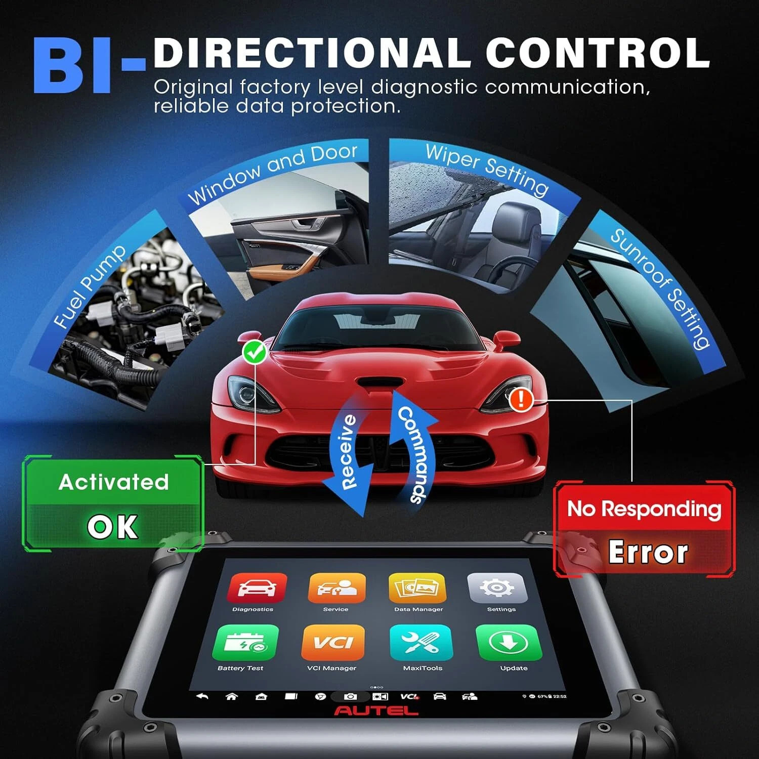 EL-50448 TPMS Reset Tool Relearn Auto Tool Tire Pressure Sensor For GM