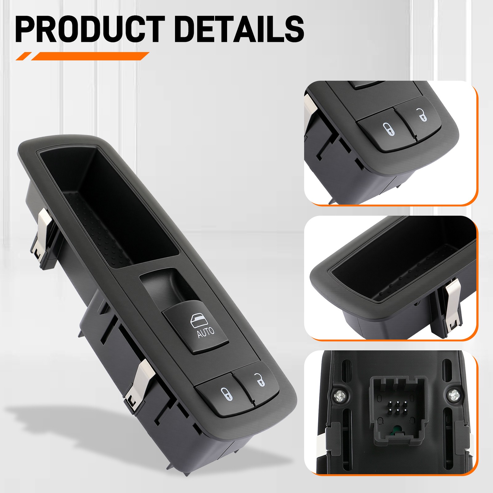 Front Right Power Window Switch for Chrysler Pacifica 2017-2023 Voyager 2020-22