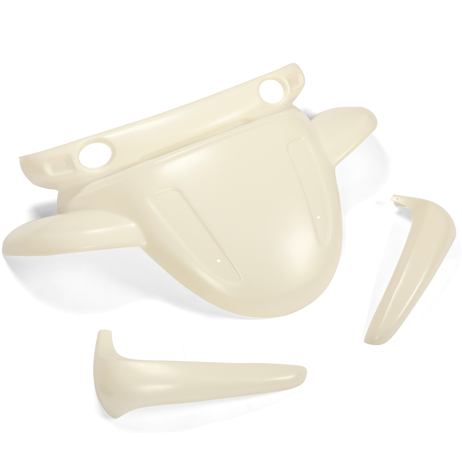 Plastic ABS Front Hood & Mud Guard Set For For 1999- 2012 GEM Cars