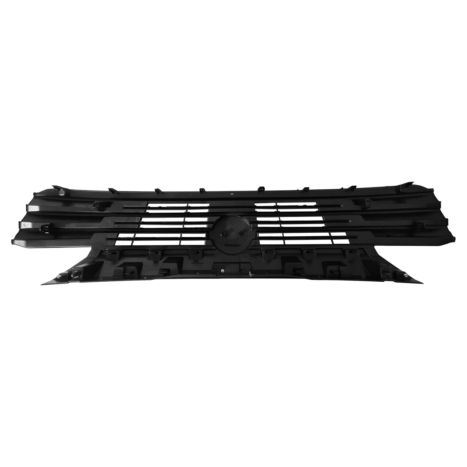 Front Upper Grille Without Camera Hole Gloss Black For 2025 Nissan Kicks S SV