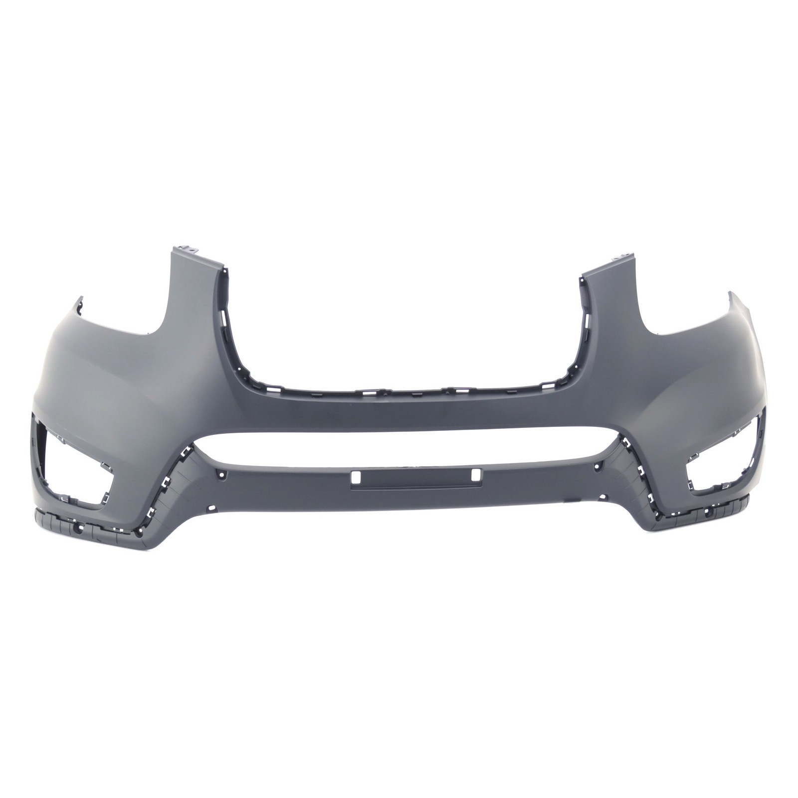 Front Bumper Cover For 2010-2012 Hyundai Santa Fe w/ fog light holes