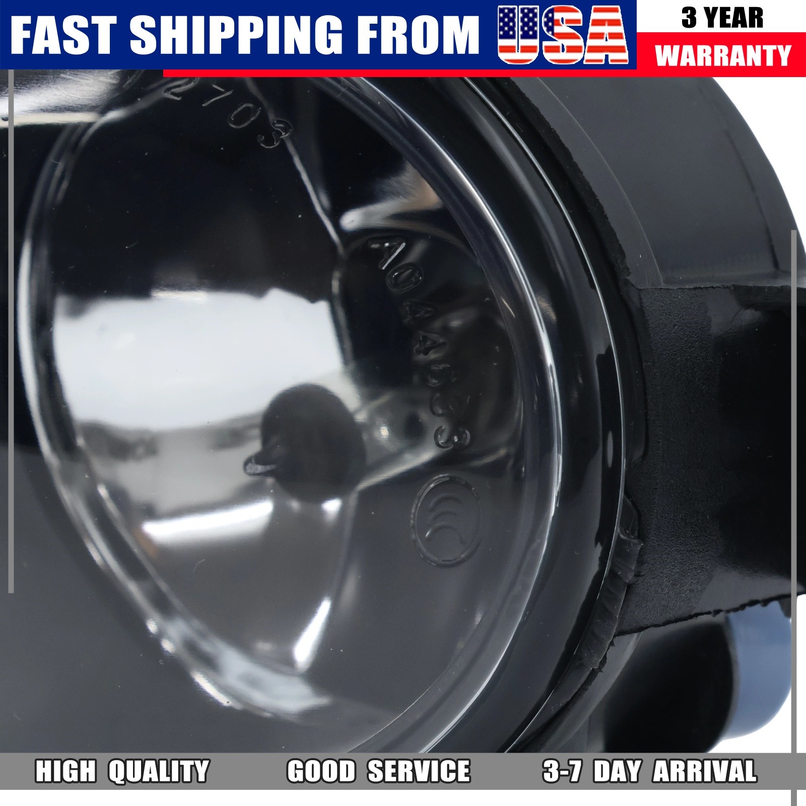 New Warm White Fog Lights w/Bulbs Left Right Pair Fits 07-13 BMW X5 E70 X3