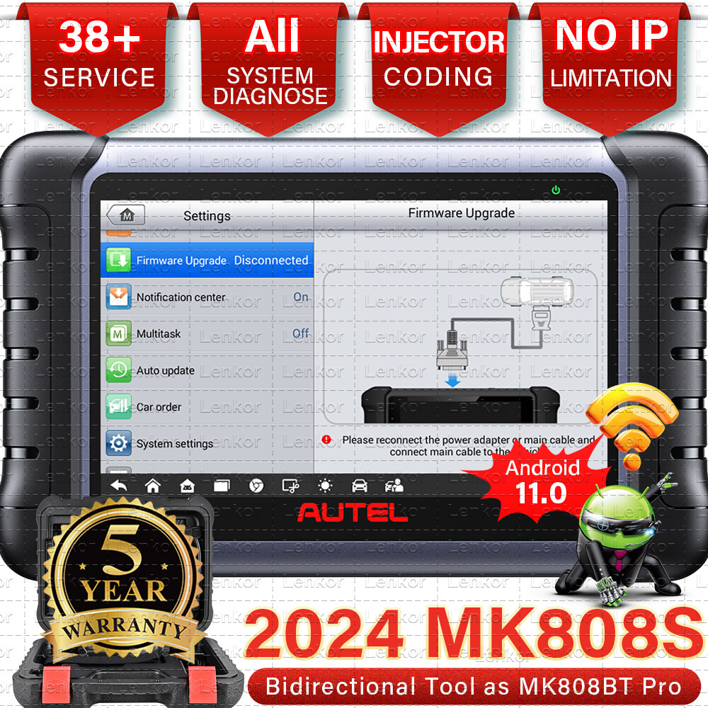 2024 Autel MaxiCOM MK808S PRO MX808S Bidirectional Car Diagnostic Scanner Tool