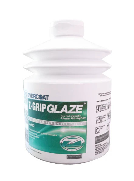 EVERCOAT Z-Grip Glaze 100482 Polyester Finishing Putty 30 oz Liquid FIB482