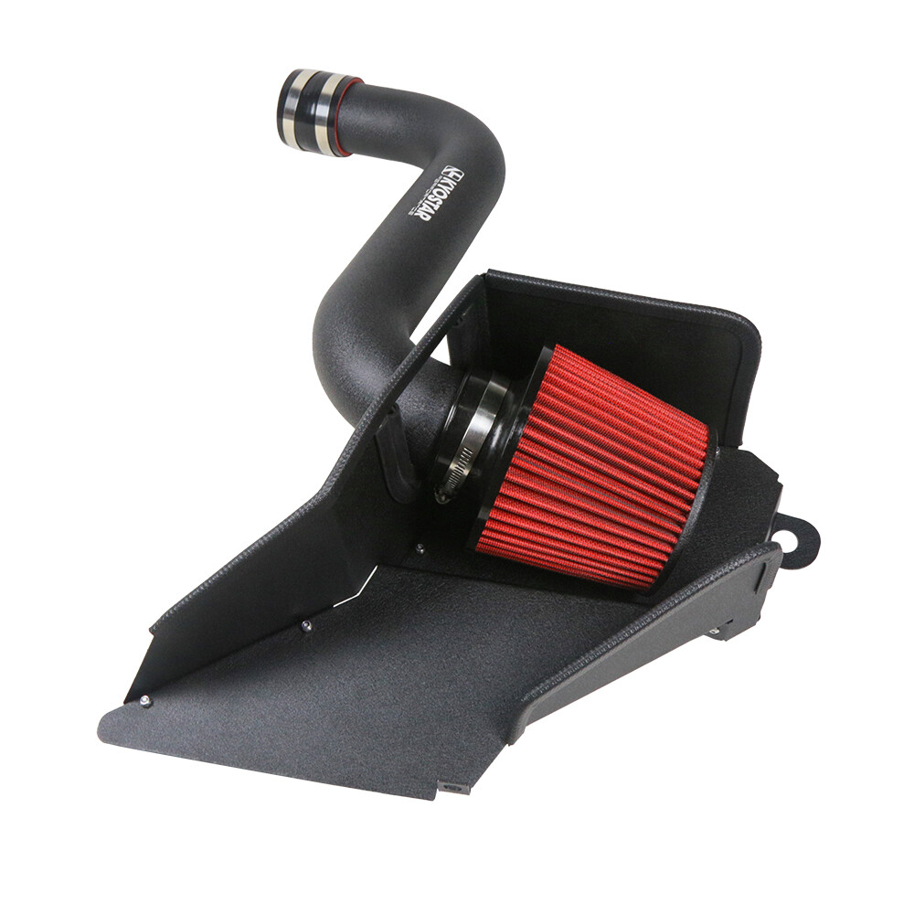 Black Air Intake System For 2.0T FSI EA113 MK5 GTI/GLI MK6 MK2 SEAT Golf R Audi