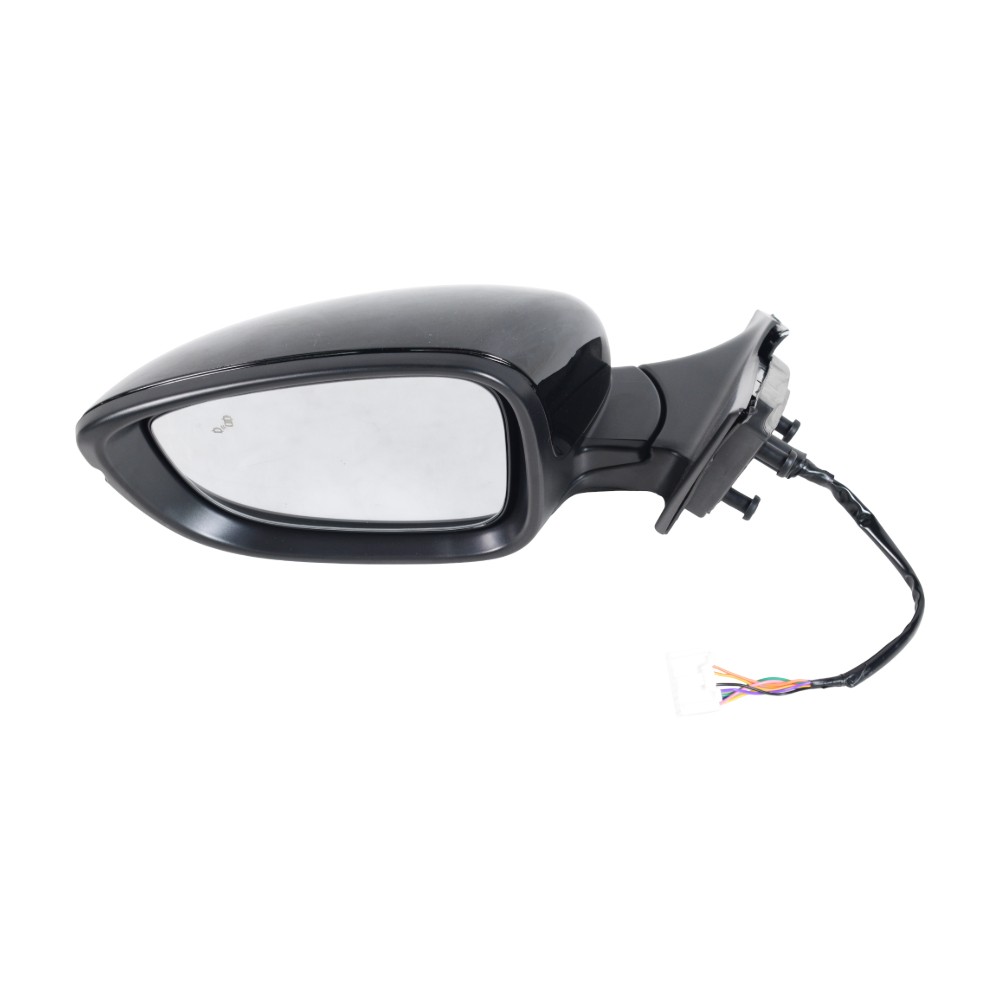 Driver Side Exterior Mirror For Ford Fusion 2015-2017 Manual Fold Spotter Mirror