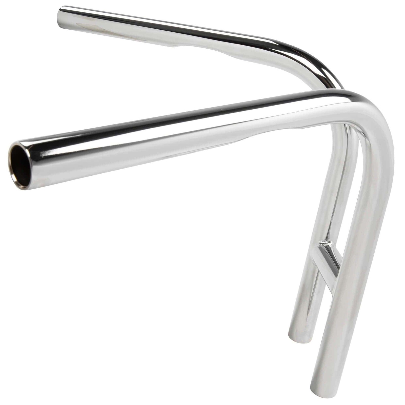 Lowbrow Customs Narrow Rabbit Ears 1″ chrome handlebars Harley chopper Sportster