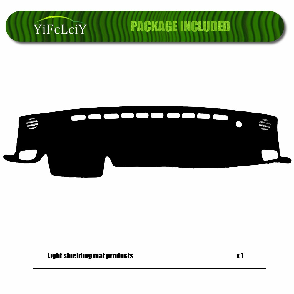 Dash Cover Mat For Toyota Highlander 2020-2025 Dashboard Interior Pad Black