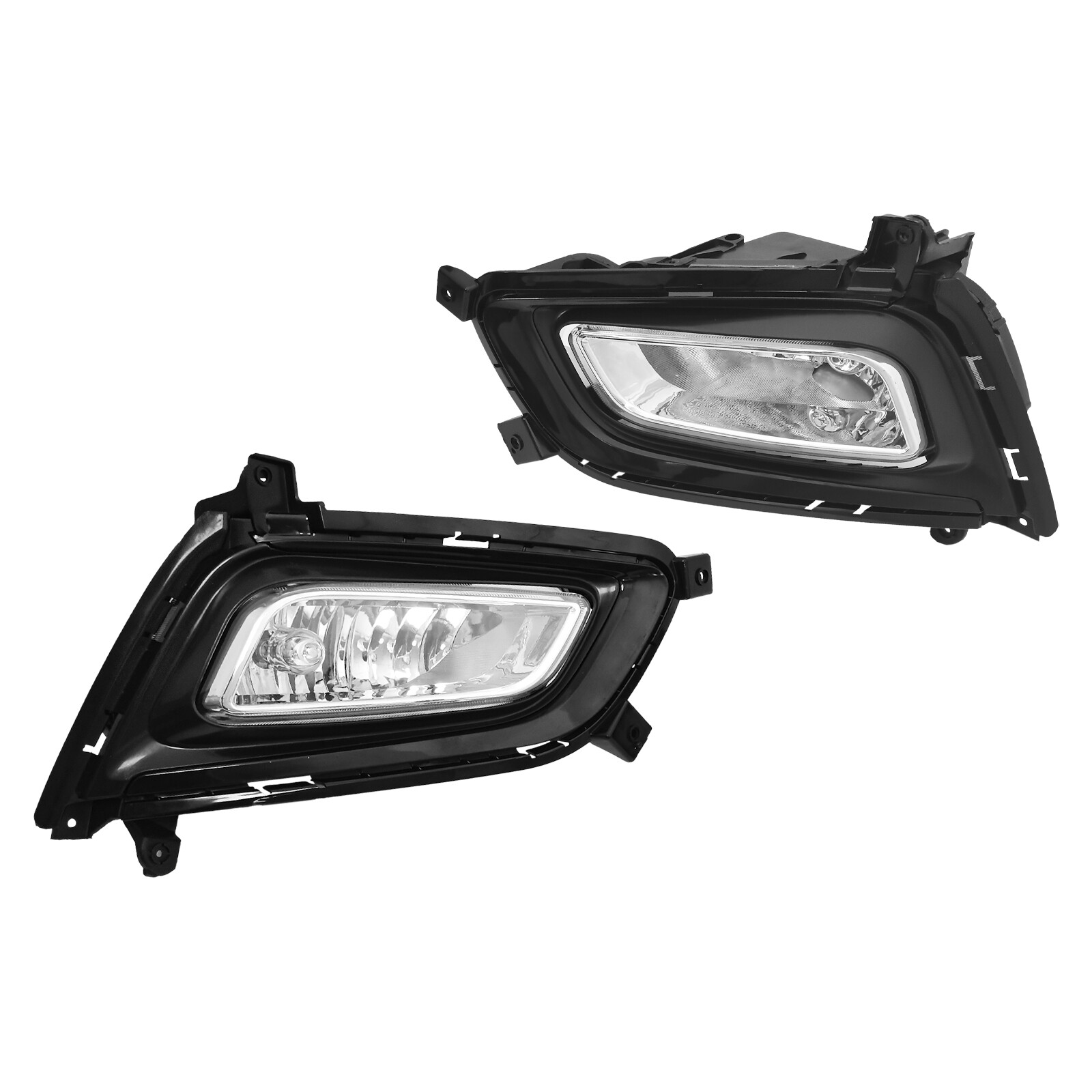 Front Bumper Halogen Fog Light Lamp Left Right Pair For 2014 2015 Kia Optima