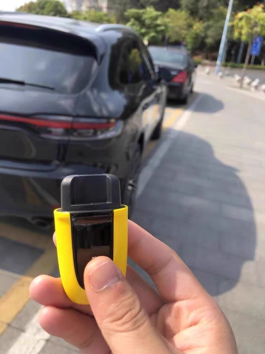 ABS One Button Start Passive Car Key Cover Replacement For Porsche Macan 911 718