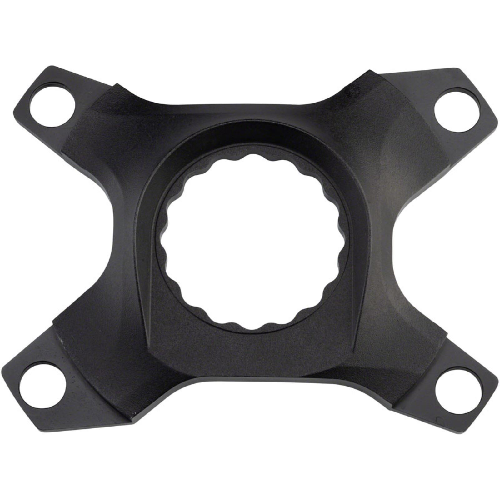 Easton Assymetric CINCH Spider: 4-Bolt, Dual-Chainring, Black 8022669
