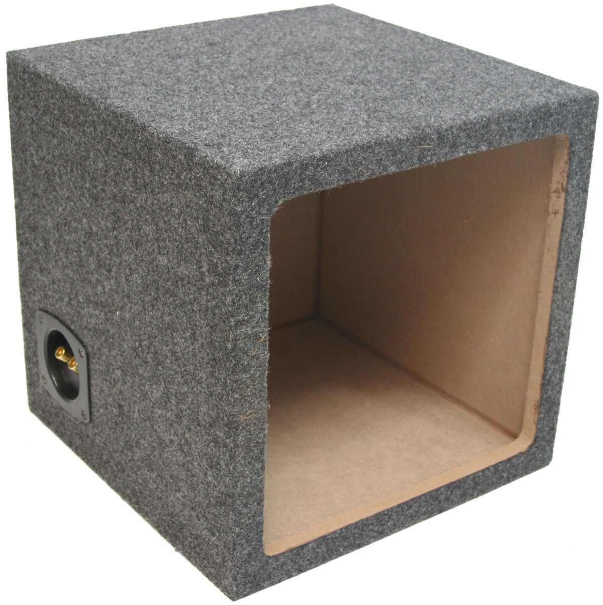 Car Audio Single 12″ Sealed Square Sub Box Enclosure fits Kicker L7 Subwoofer