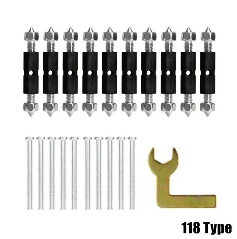 10pcs Switch Socket Box Repair Kit Support Rod Screws Wrench Set USA – NEW