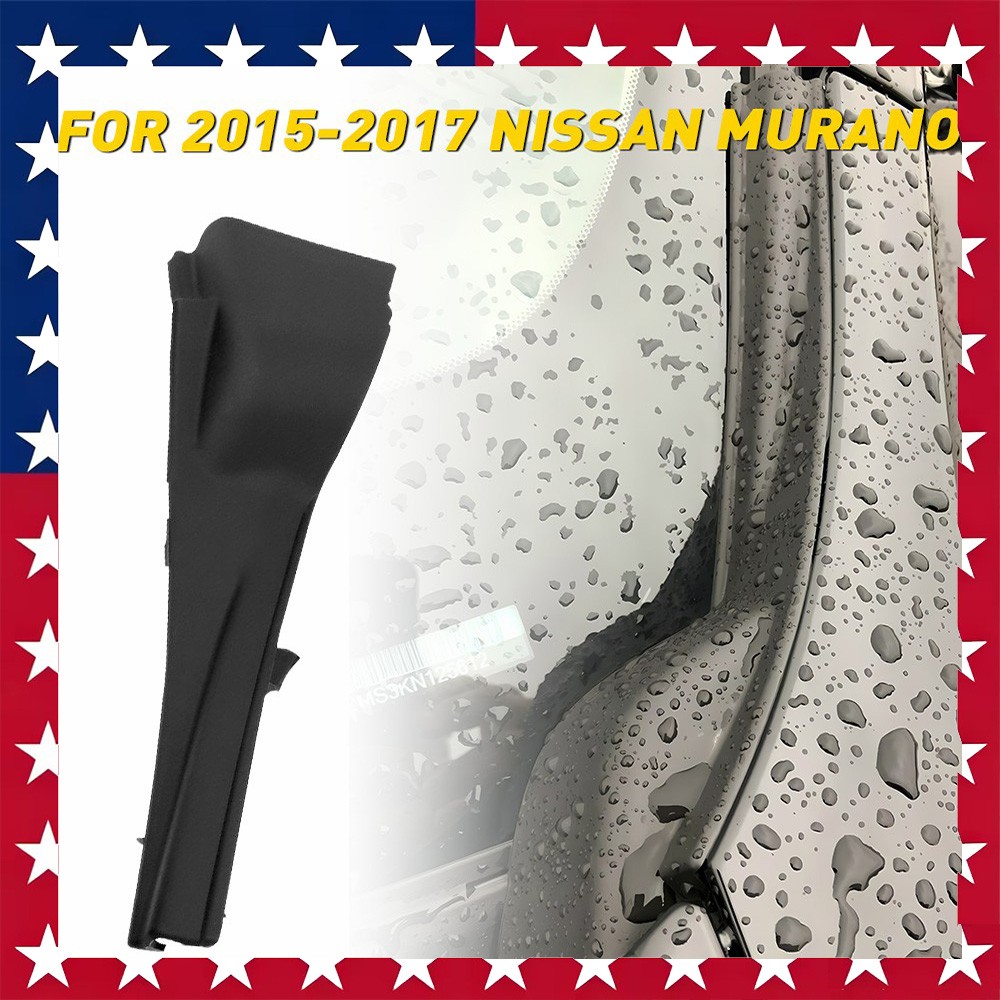 Windshield Wiper Cowl Extension Trim 66895-5BC0B Fit For 2015-2017 Nissan Murano