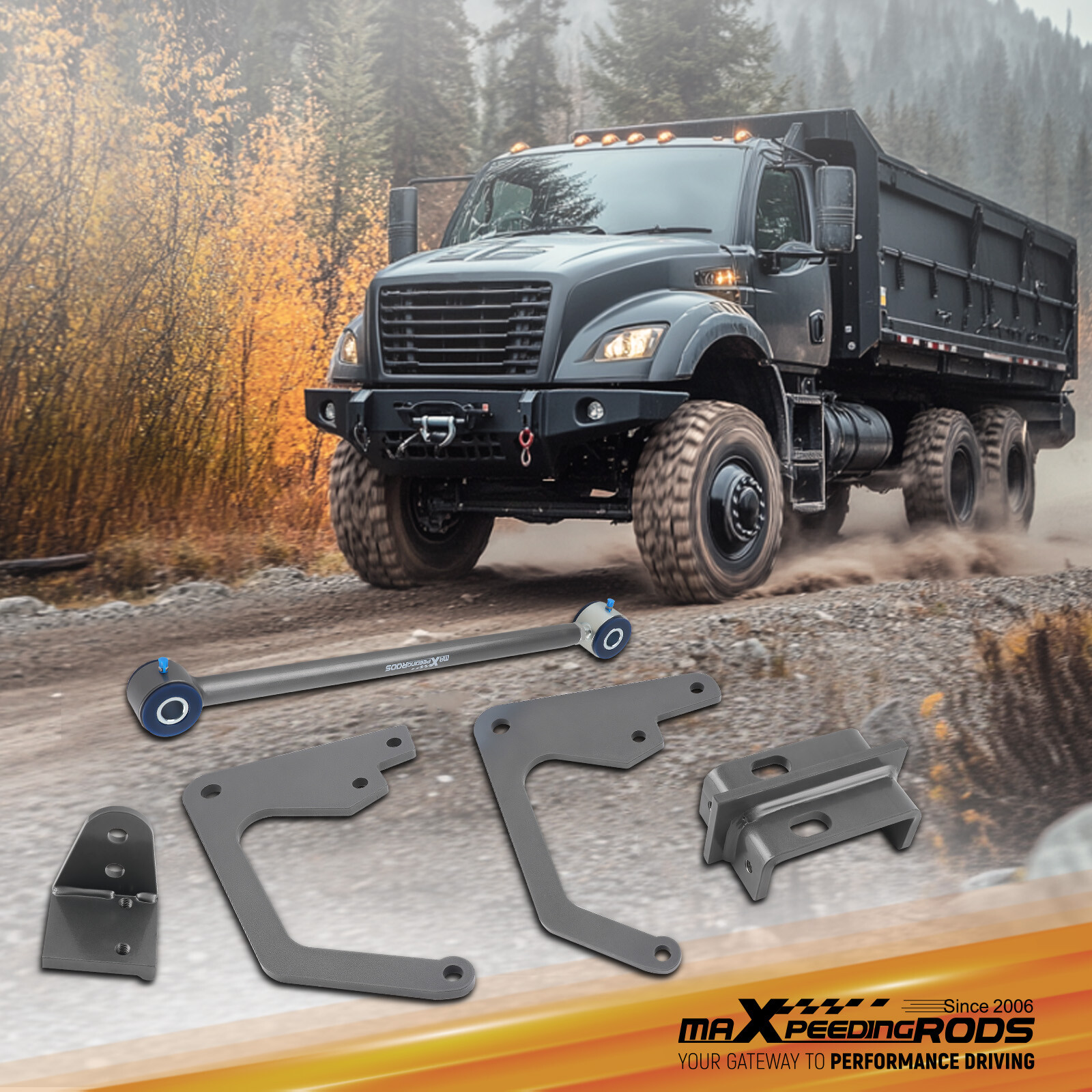 Rear Track Bar Adjustable Trac Bar for Ford F-53 V8 V10 Kodiak C4500 C5500 SS401