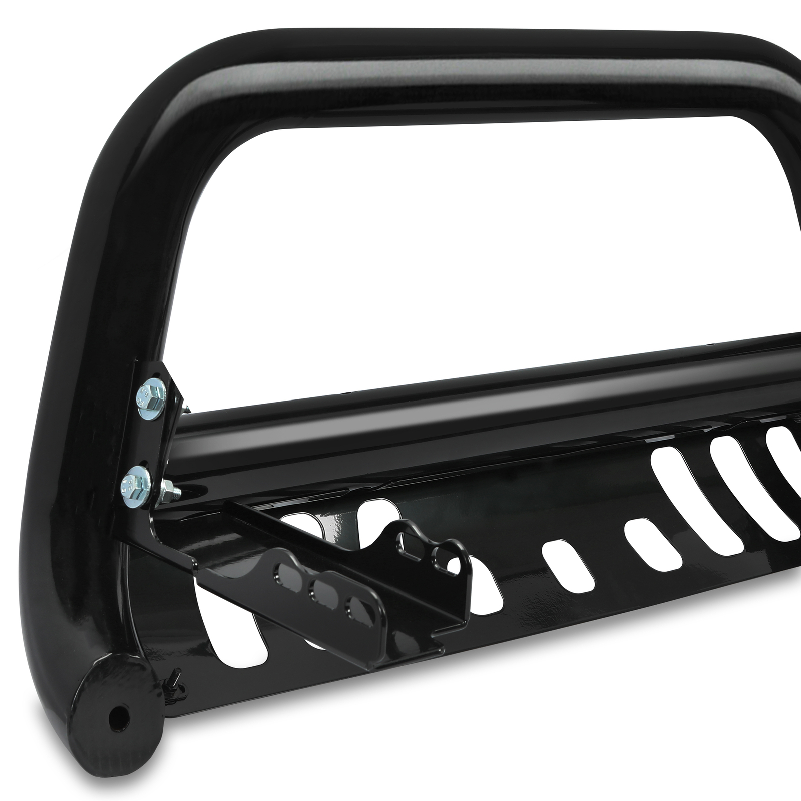 For 2007-2018 Silverado/GMC Sierra 1500 3″ Bull Bar Grille Guard Front Bumper