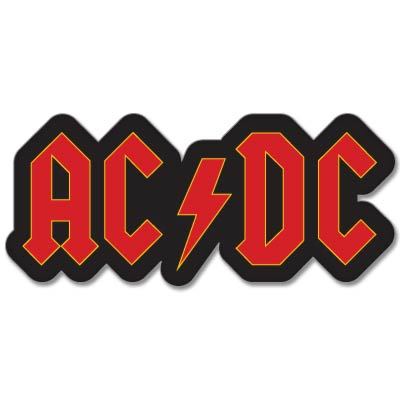 ACDC AC DC logo Vynil Car Sticker Decal – Select Size