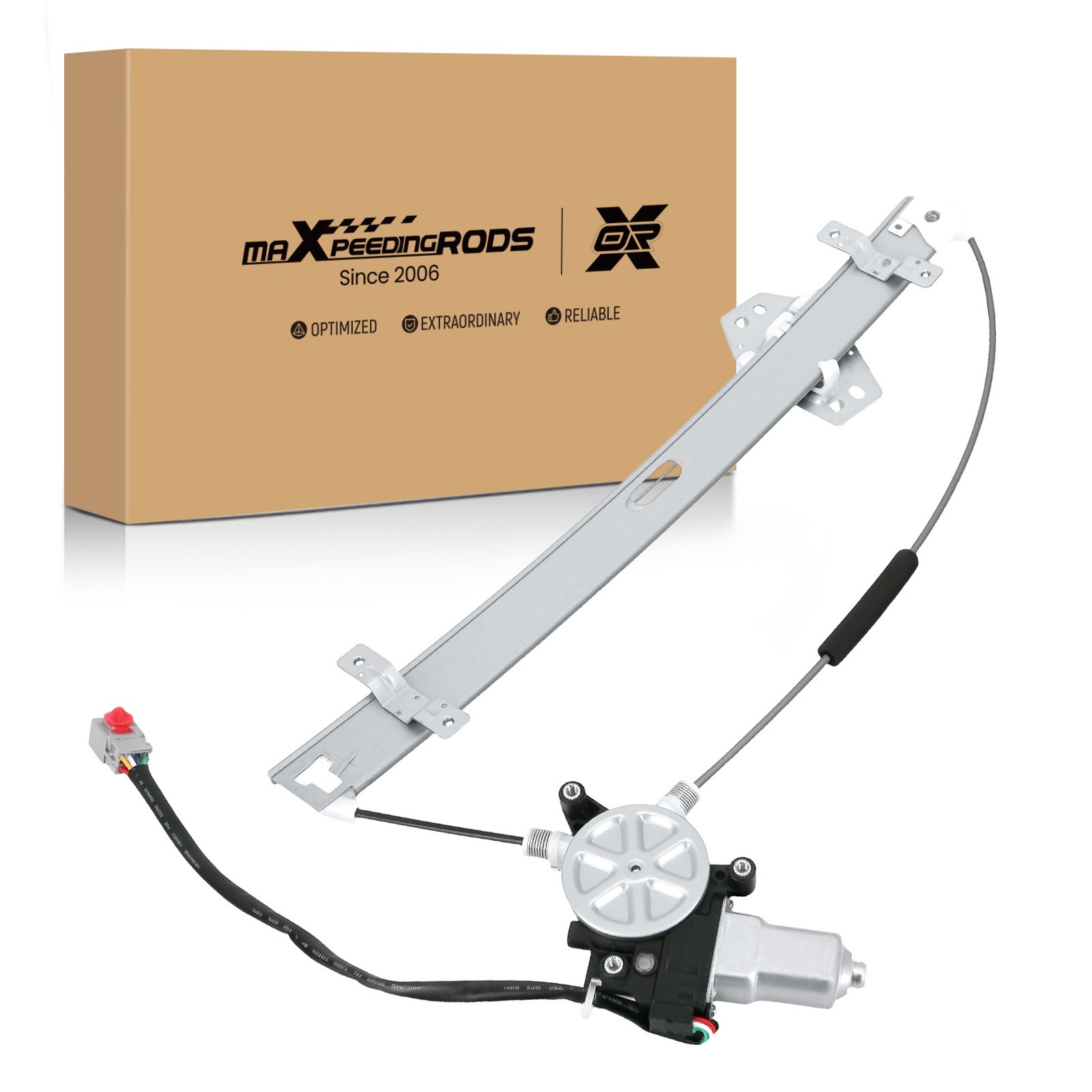 Left Front Power Window Regulator for Acura MDX 2003-2006 Metal Plastic