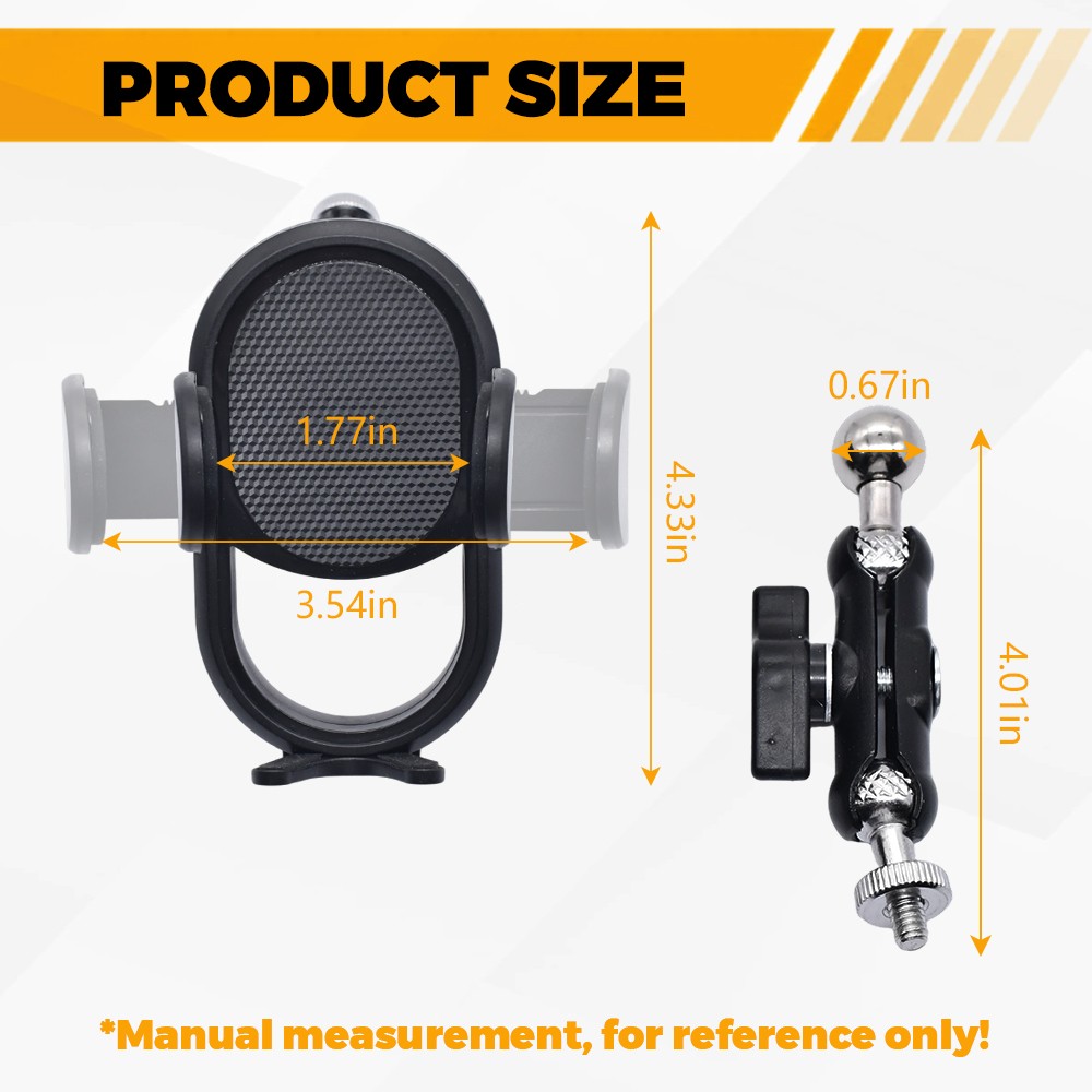 360° Car Phone Mount Holder Suitable for dashboard storage box For Cell Phone