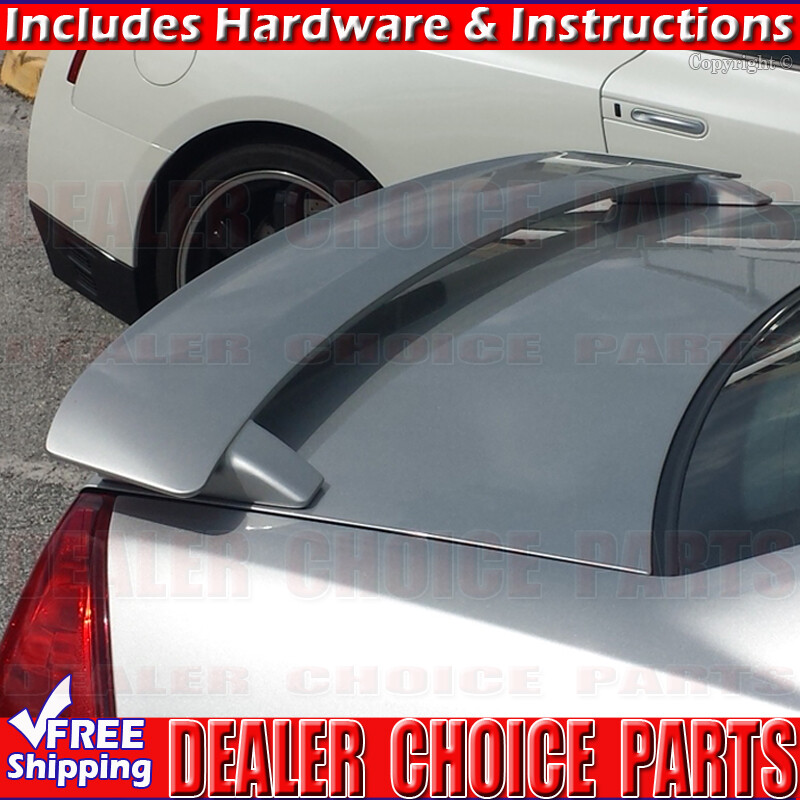 2006-2013 Chevy IMPALA SS Factory Style Spoiler Rear Wing Fin UNPAINTED ABS