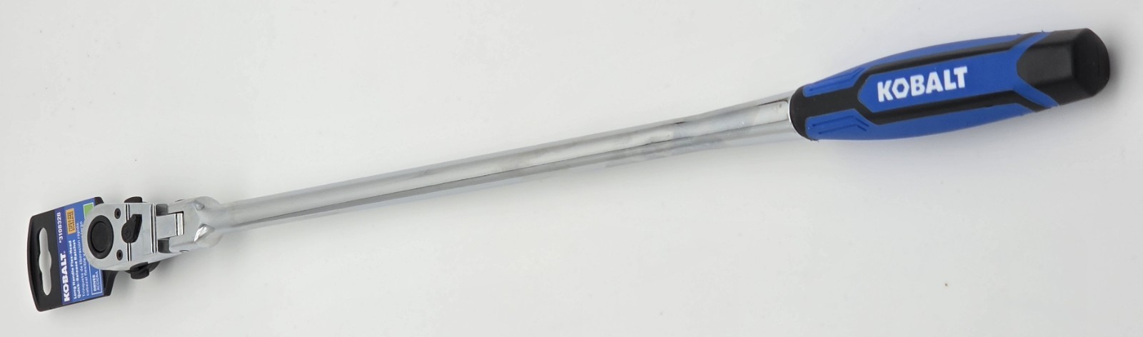 KOBALT 1/2″ DR. QUICK RELEASE LONG HANDLE 24.5″FLEX HEAD RATCHET – NEW # 3108328