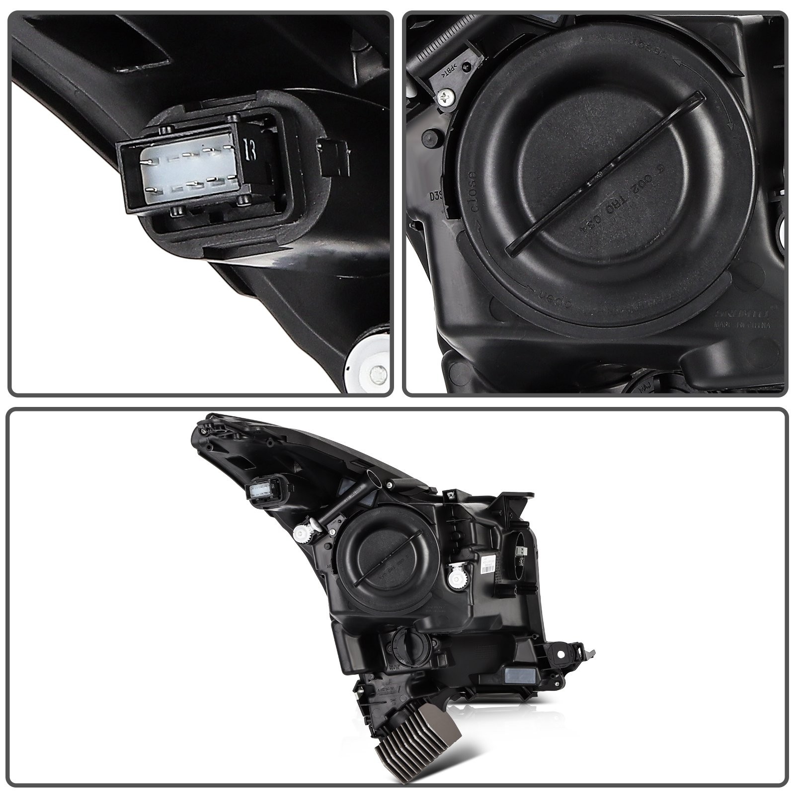 Headlight Assembly Driver Left For 2017-2013 Cadillac XTS 3.6L HID Xenon