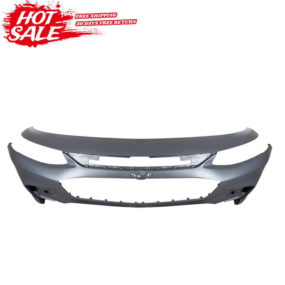 For 2016-2018 Chevy Malibu Front Bumper Cover Unfinished Plastic Folding Put