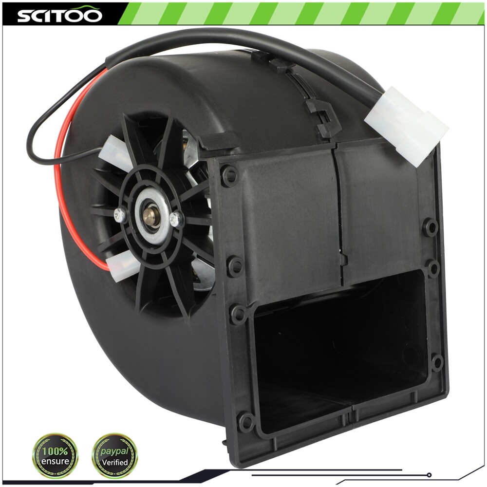 Fits 010-A70-74D HVAC Heater Blower Motor Fan Assembly 12V Single Shaft Wheel
