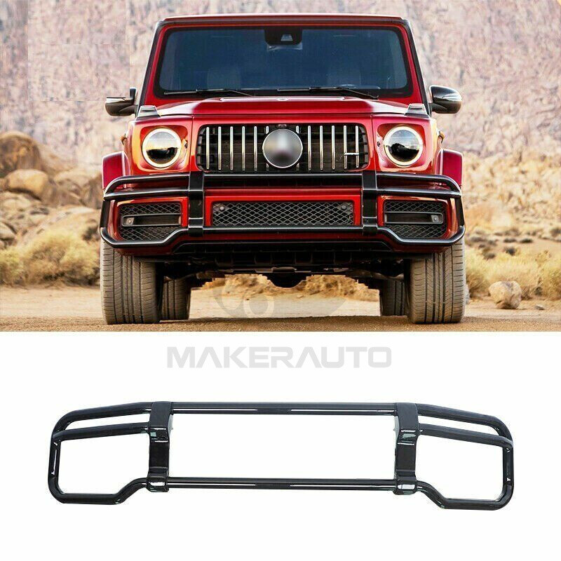 Guard Brush Grille Bumper for AMG 2019 2020 2021 2022 W464 G500 G63 Black