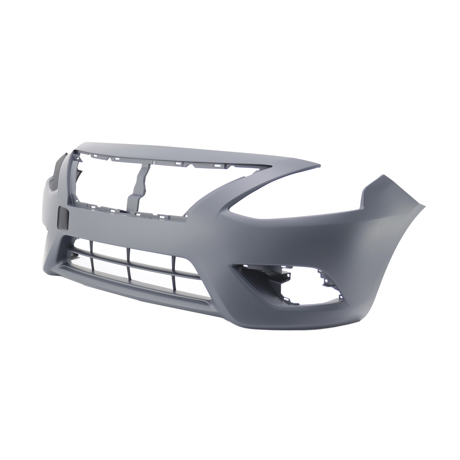 Primed Front Bumper Cover Fascia for 2015-2019 Nissan Versa FBM229KM0J NI1000299