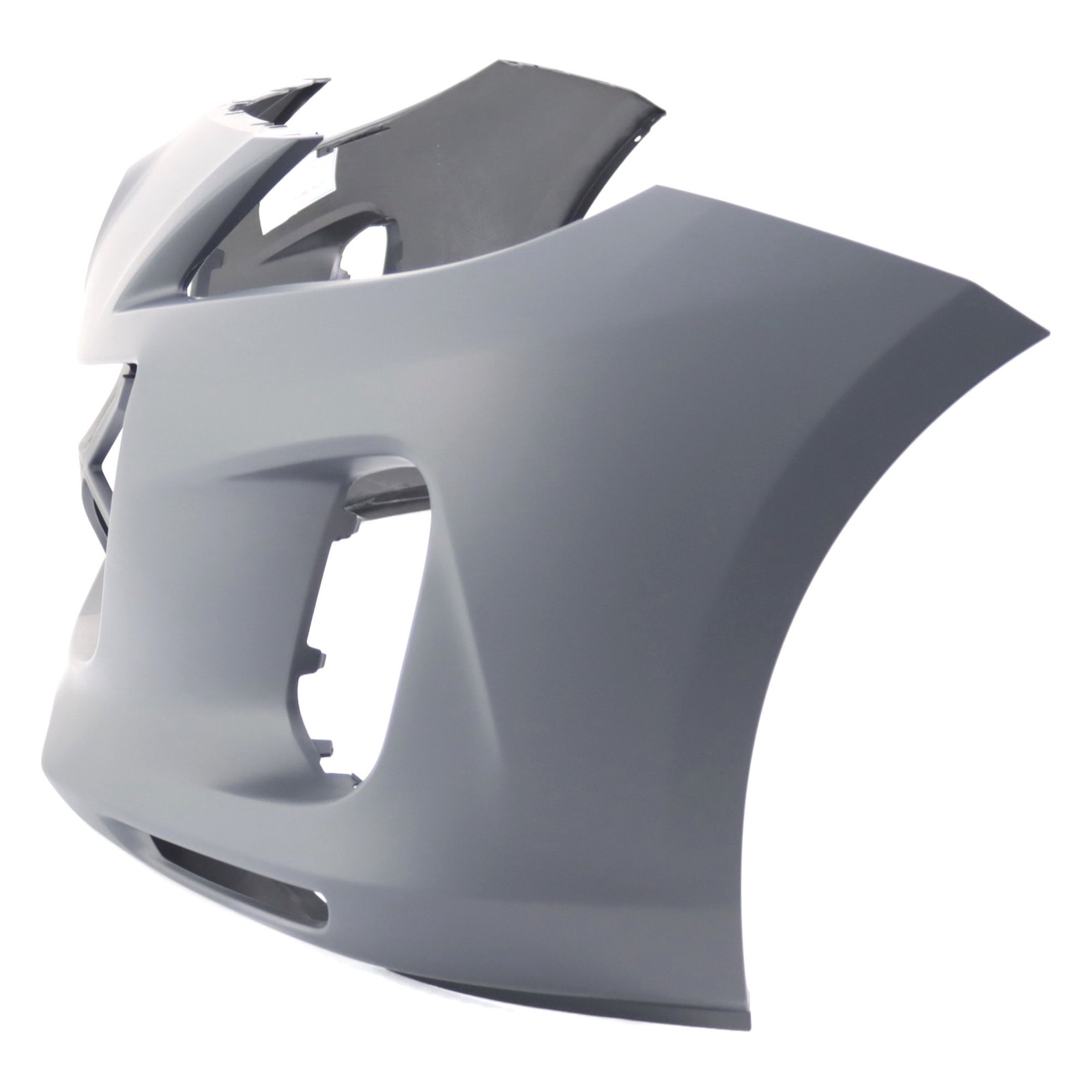 Front Bumper Cover For 2012-2013 Mazda 3 w/ fog light holes