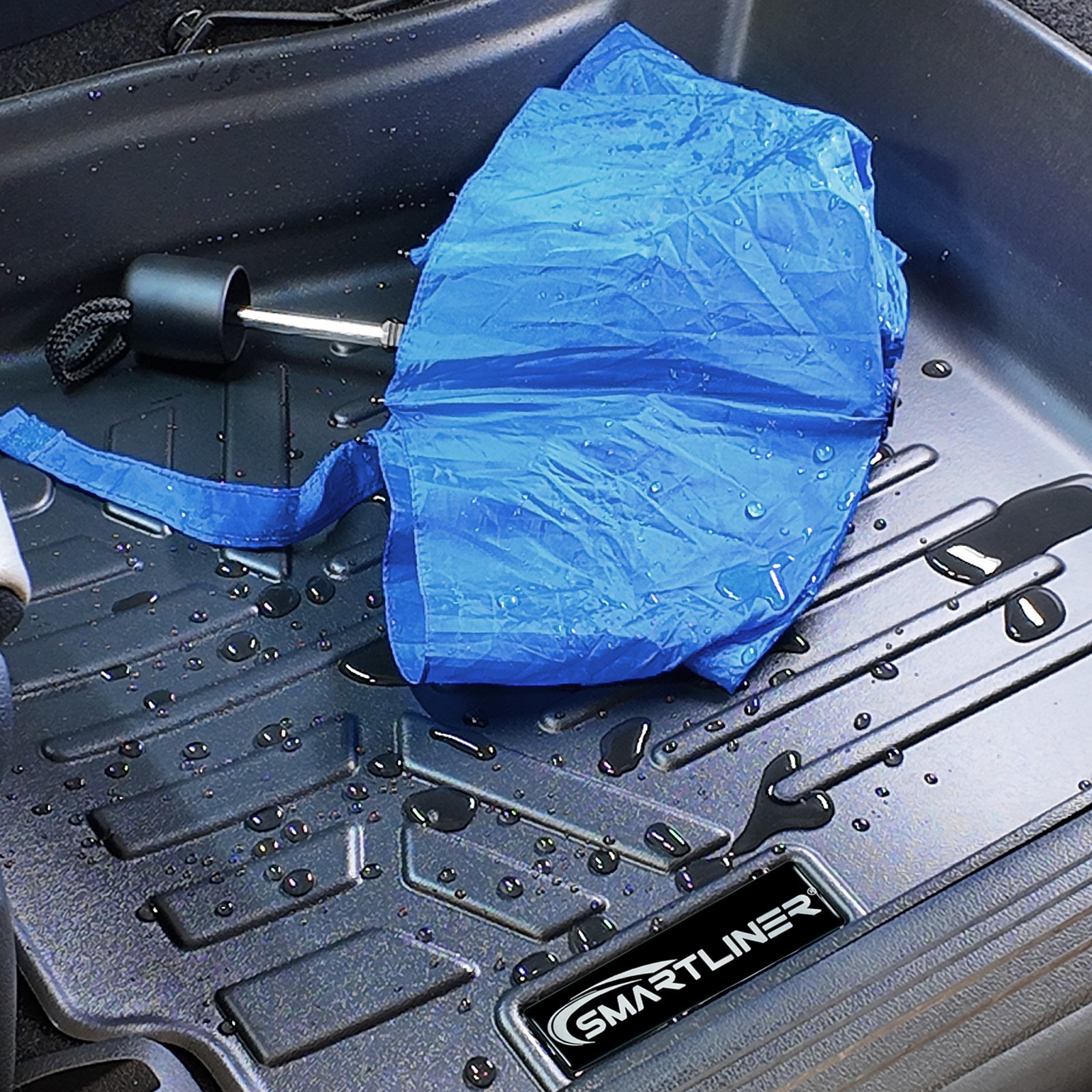 SMARTLINER Custom Fit Floor Mats 2 Row Liner 2004-2008 Ford F-150 SuperCrew Cab
