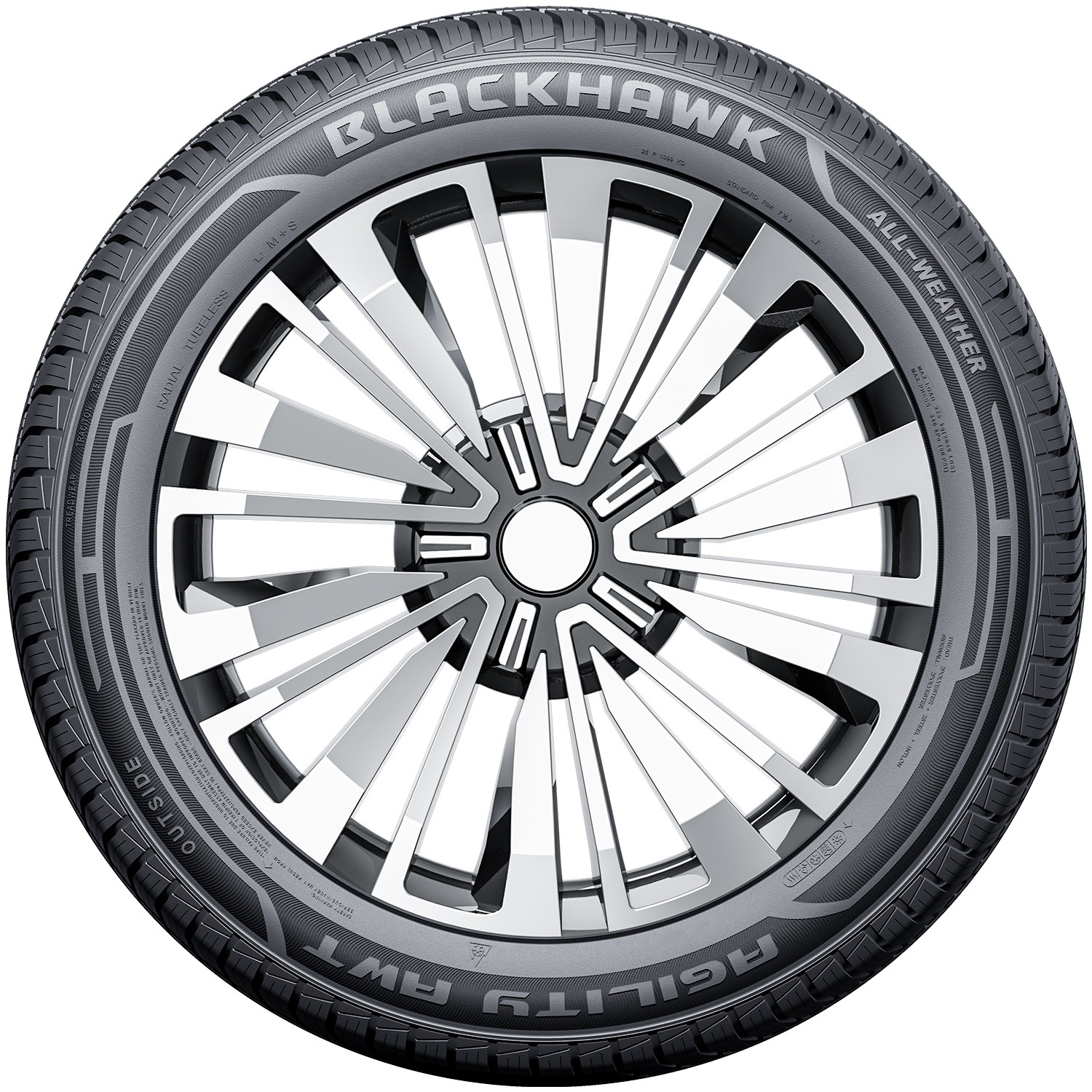 Blackhawk Agility AWT 235/55R17 103V XL A/W Tire 60k Mi Warranty 500AA