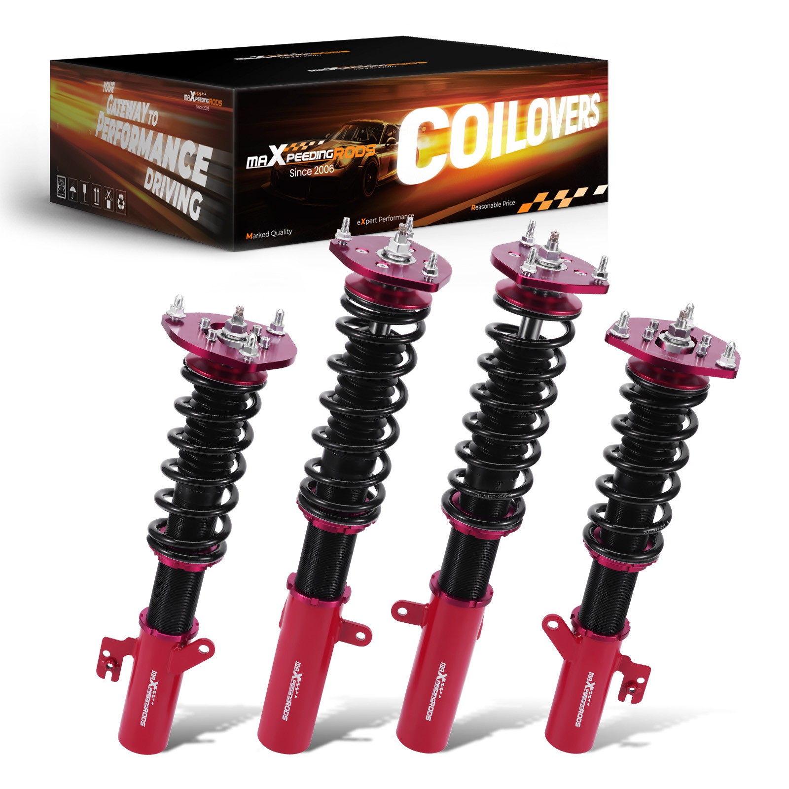 MaXpeedingrods Adjustable Damper Coilovers Struts For TOYOTA CAMRY 2007-2011