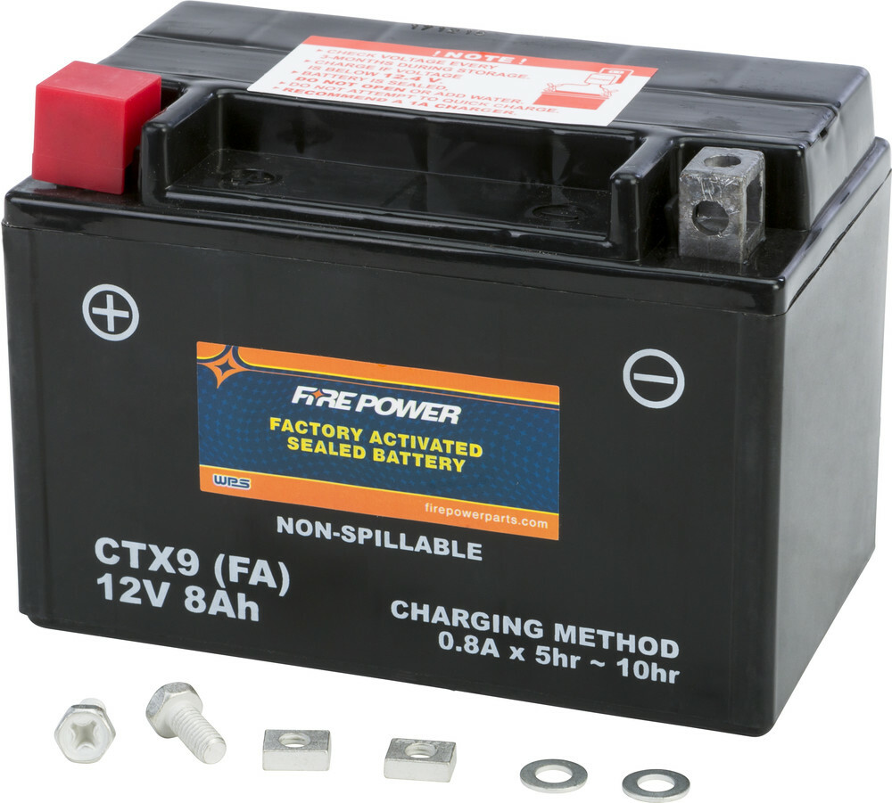Triumph 2011-2016 Daytona 675R FirePower Factory Activated Battery CTX9-BS FA