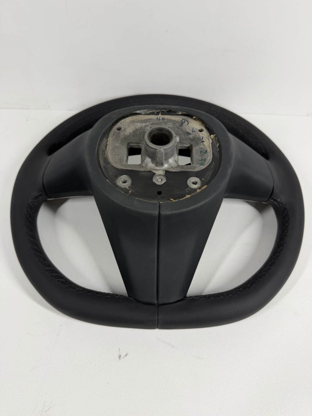 21-25 Tesla Model S / X Round Steering Wheel OEM 1607880-00-G BRAND NEW