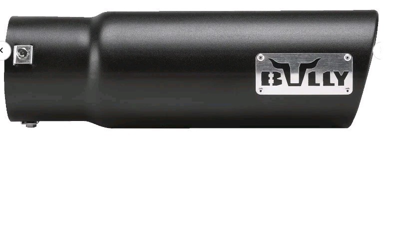 Bully 14-in Matte Black Truck Exhaust Tip
