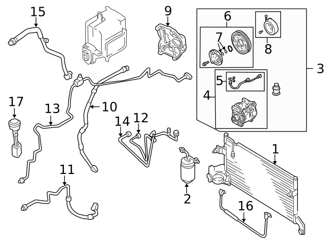 Genuine Mazda A/C Compressor Clutch Coil B22B-61-L30