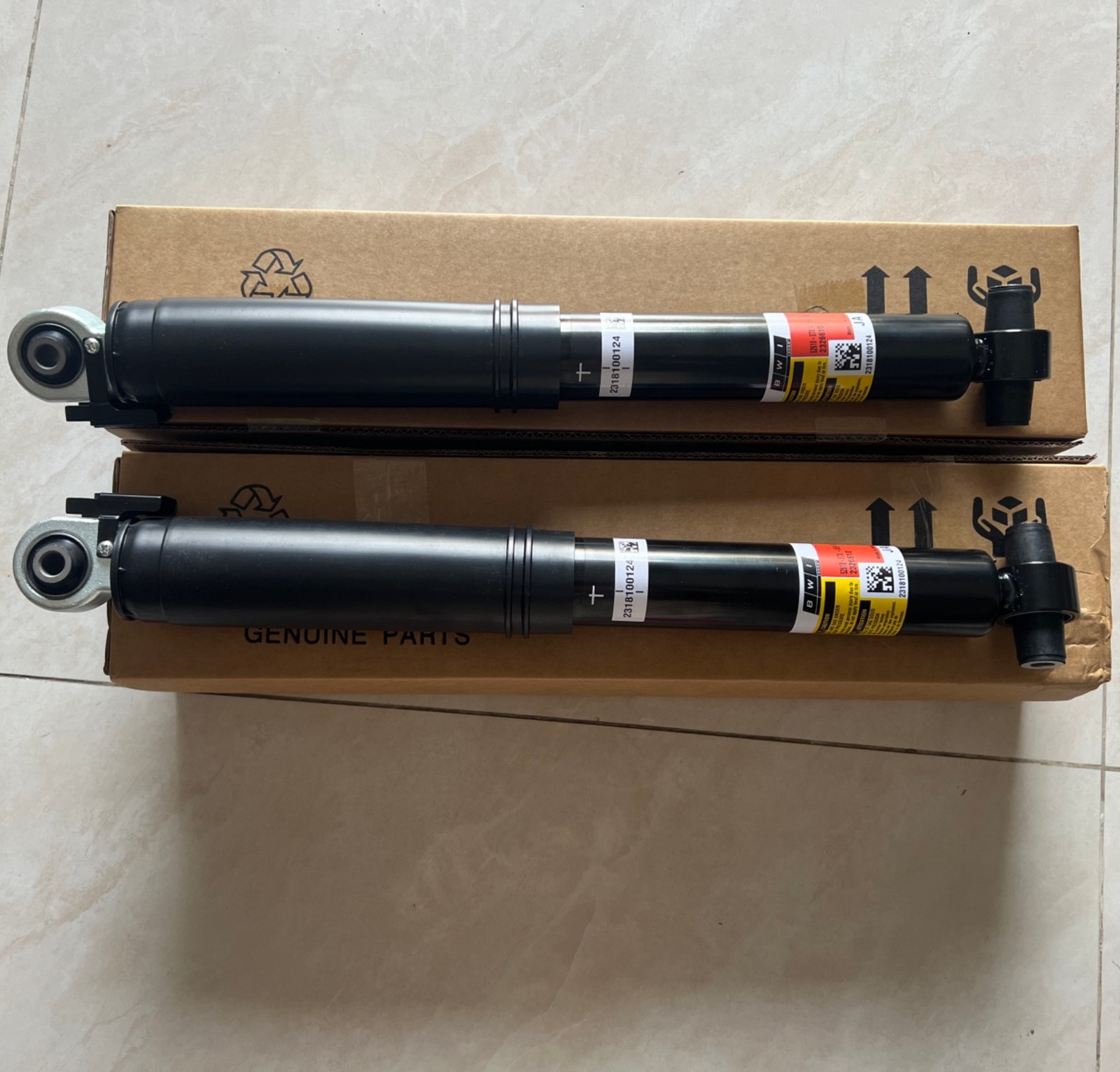 FOR 2Pcs 52610-STX-A55 ACURA MDX ZDX REAR SHOCK w/Electric ABSORBERS PAIR NEW