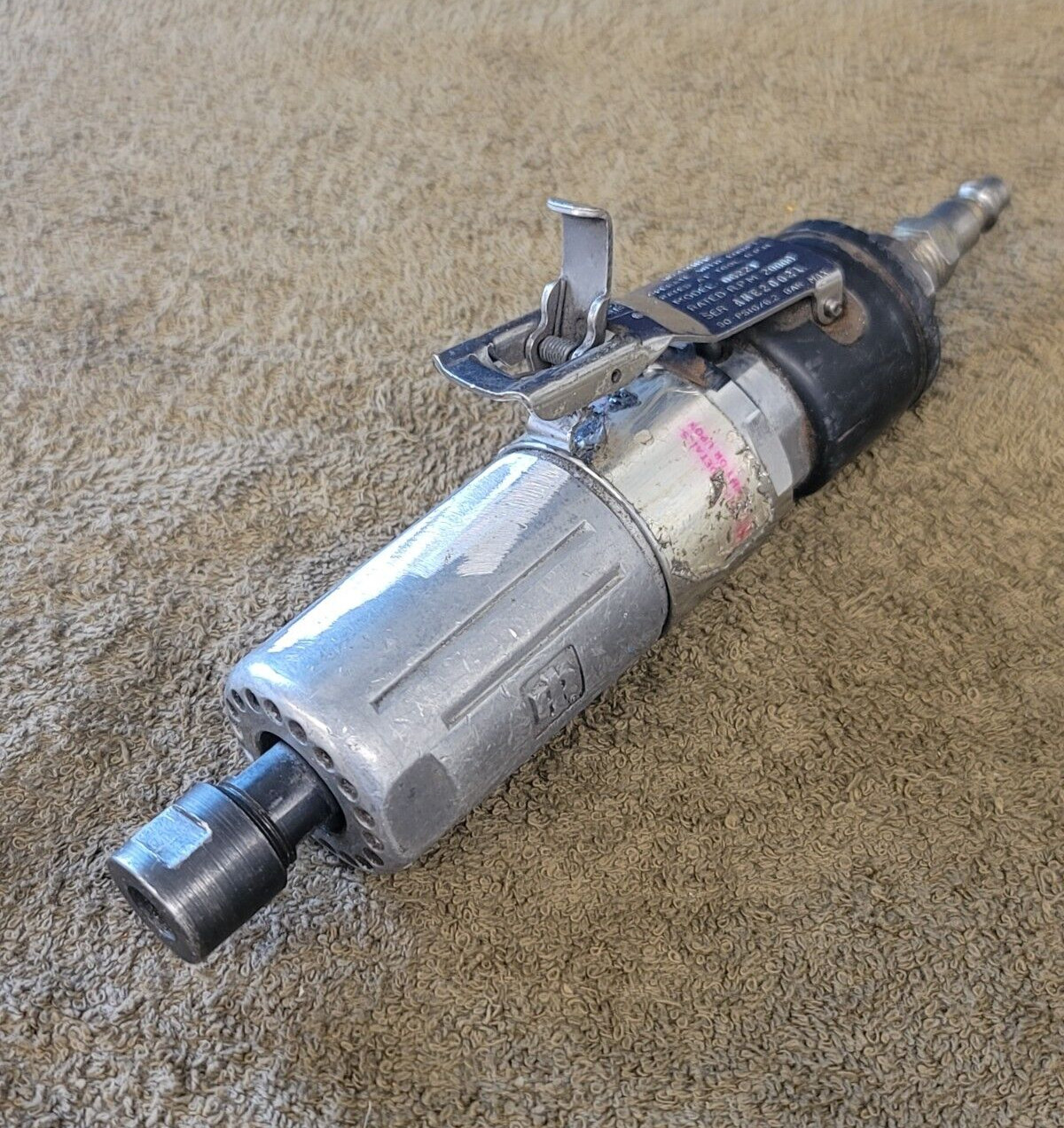 Ingersoll Rand IR DG 221 Straight Die Grinder Cut-Off 20,000 Rpm Air Tool USA
