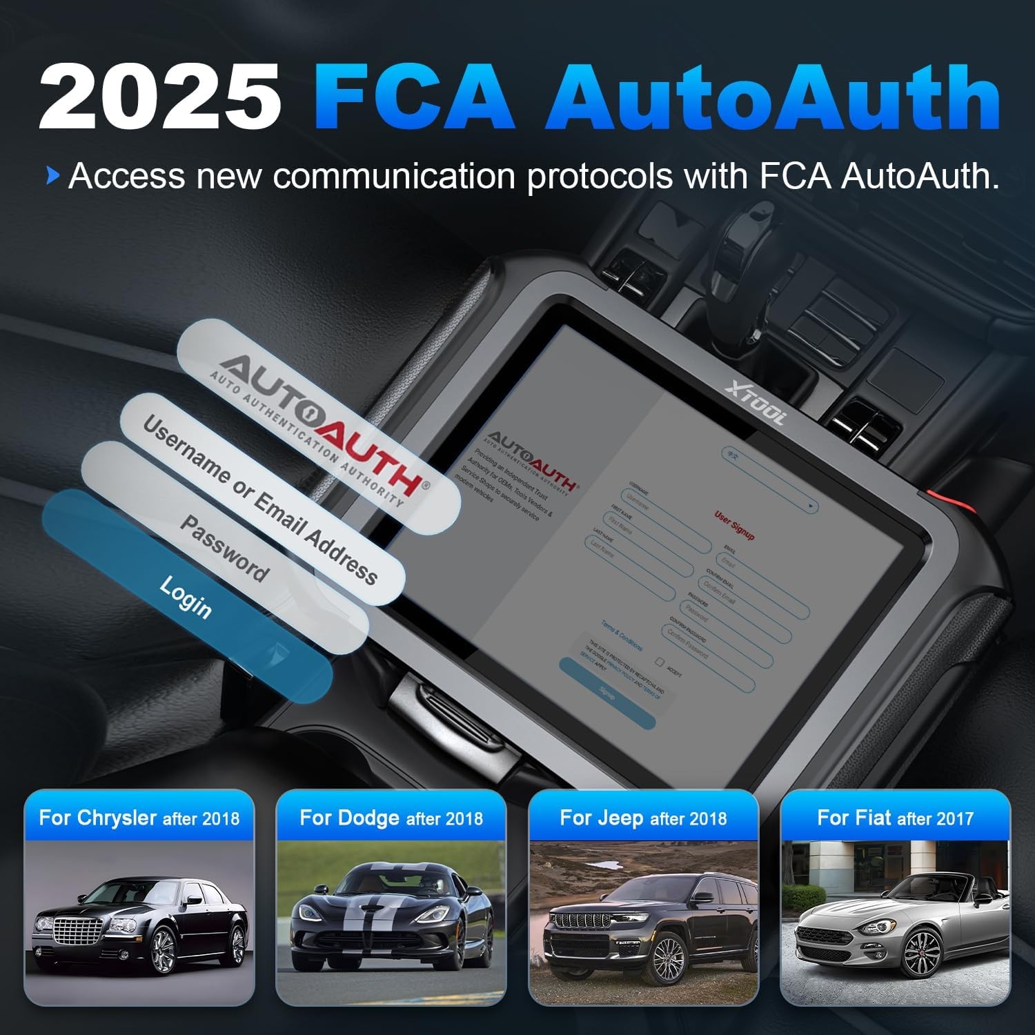 XTOOL D9S PRO Auto Diagnostic Bi-Directional Tool Scanner ECU Key Programming