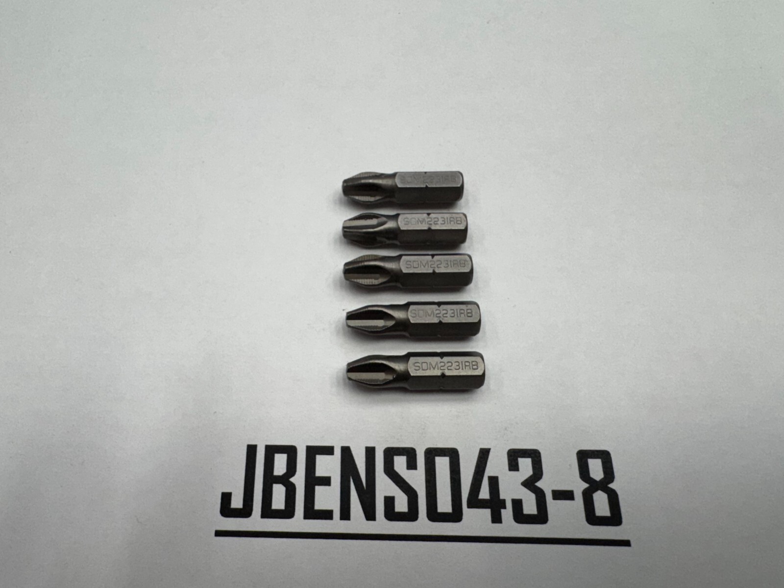 Snap-on Tools USA NEW 5 PACK 1/4″ Hex #3 Phillips ACR Screwdriver Bit SDM223IRB