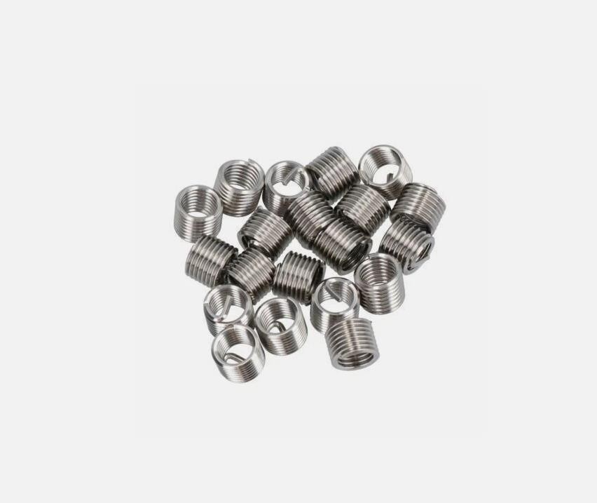 25PC Stainless Helicoil Thread Insert Kit for M5 x 0.8 Thread Repair Tool