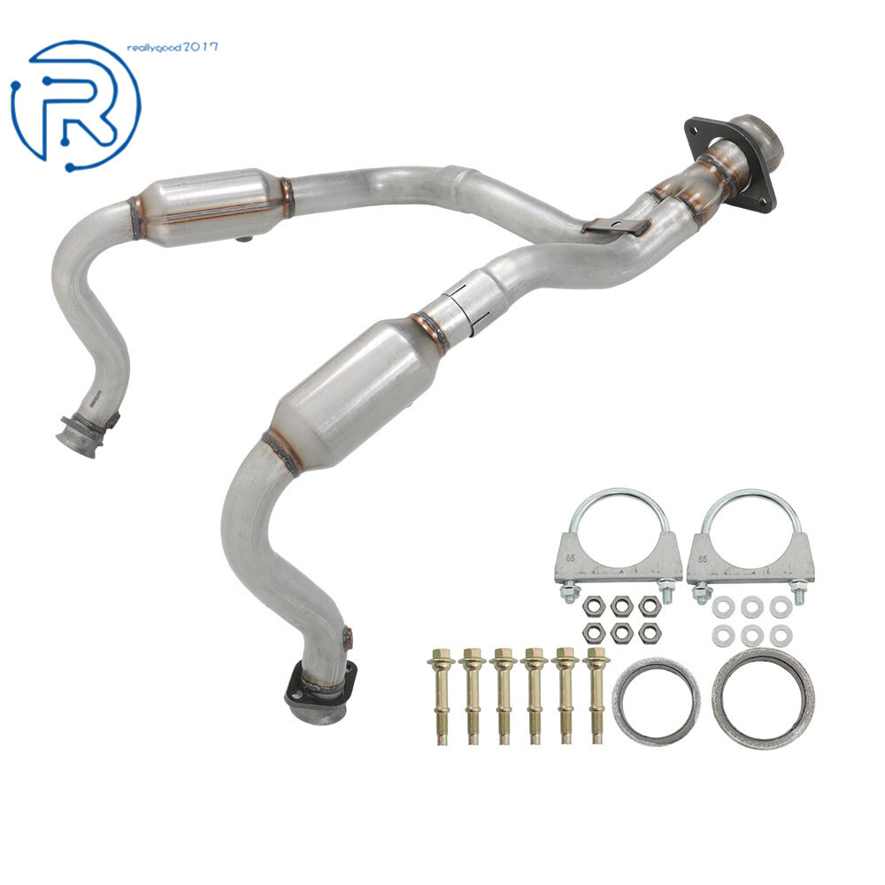 Front Y-Pipe Catalytic Converter For 2008-2010 F-250 F-350 Super Duty 5.4L 6.8L