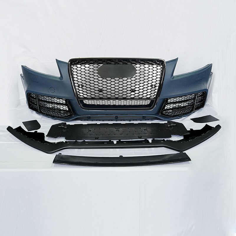 For AudiA5 S5 B8 2009-2011 Front Bumper Bodykit With Grill Fog Lamp RS5 Style
