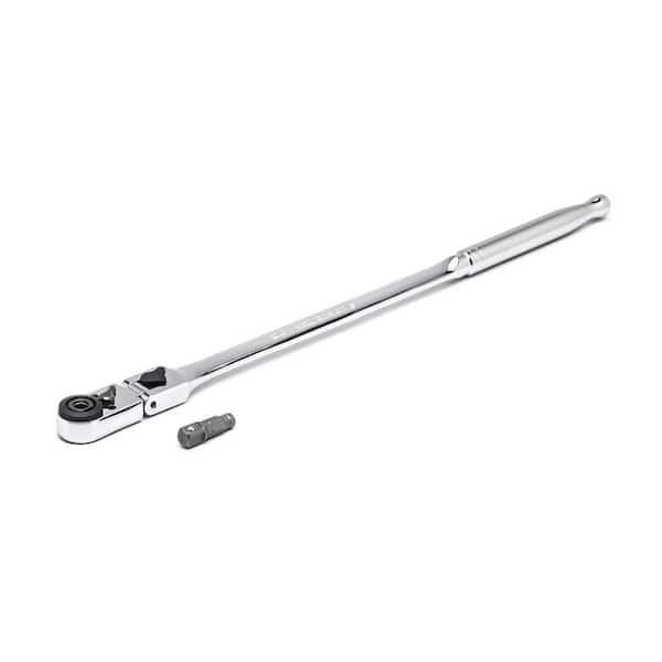 1/4 In. Drive 72-Tooth Quick Release Locking Flex Slim Head Ratchet