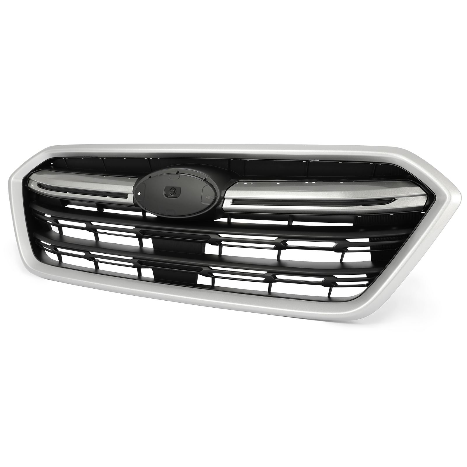 Front Upper Grille Black Painted Replacement For Subaru Outback 18-19 SU1200172